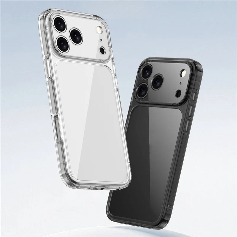 Luxury Transparent Shockproof Case For iPhone