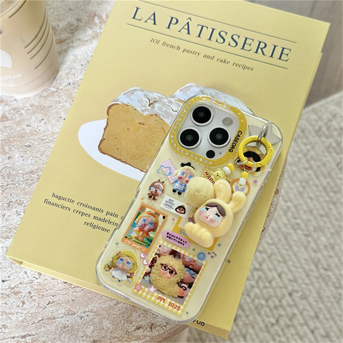 Kawaii Cartoon Girl Phone Case For iPhone
