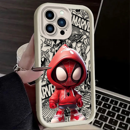 Marvel Spider Man Iron Man Version Case For iPhone