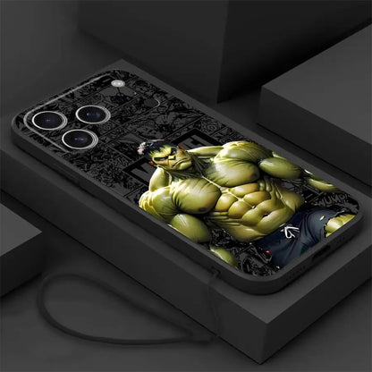 Case For iPhone Soft Cover Marvel The Hulk Venom