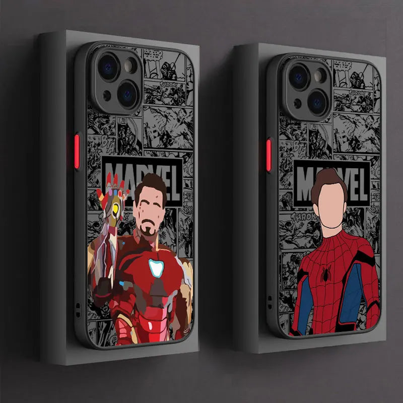 Marvel Faceless Hero Ironman Phone Case For iPhone