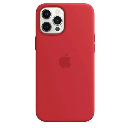 Premium Original Silicone iPhone Case With Logo – Soft Touch Cover