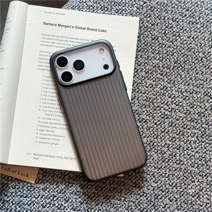 Electroplated 3D Stripes Pattern For Magsafe Magnetic Case For iPhone