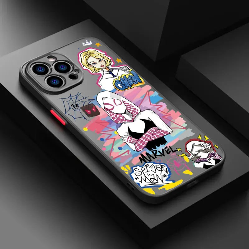 Marvel Spider Man Miles Morales Phone Case For iPhone