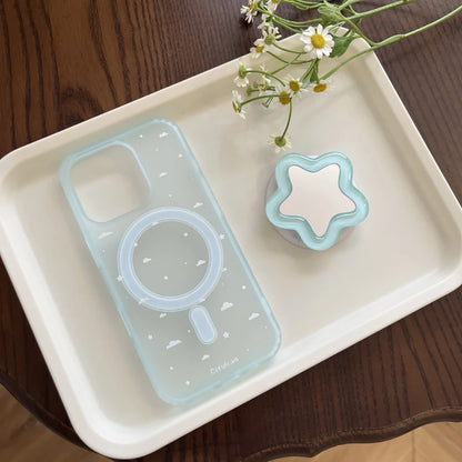 Cute Angel Wings Magnetic Stand Holder Tok Phone Case