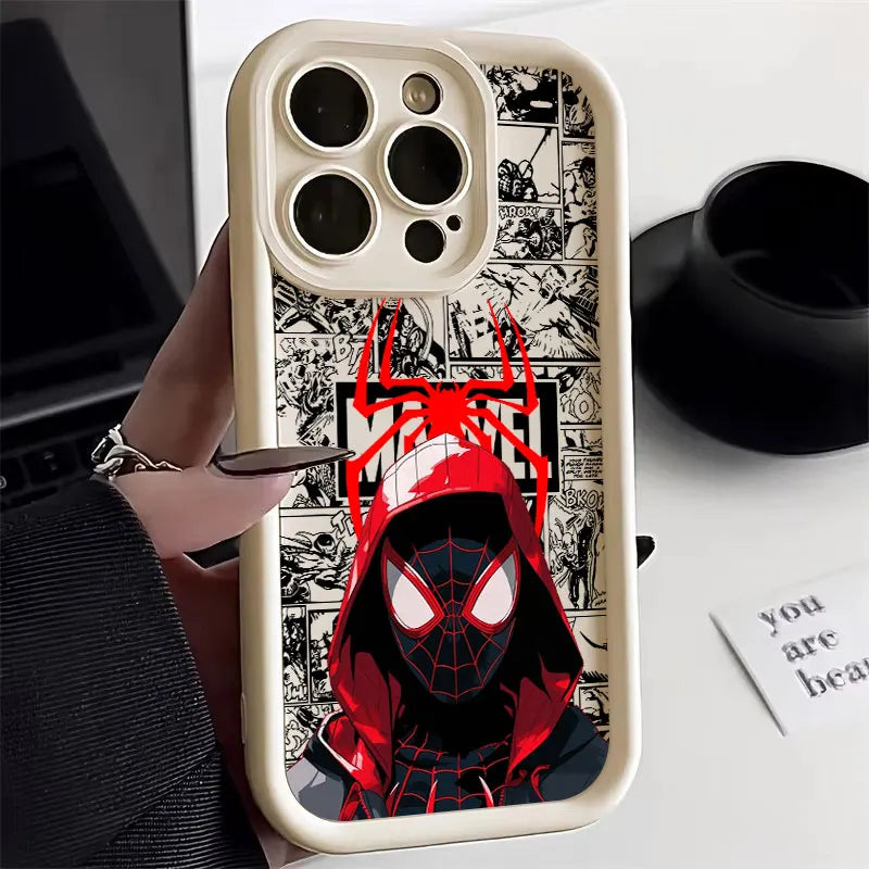 Marvel Comics Silicon Case For Apple iPhone
