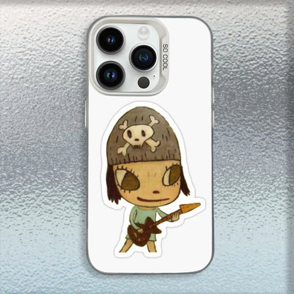 Cute Yoshitomo Nara Phone Case For iPhone – Matte Shockproof Cover