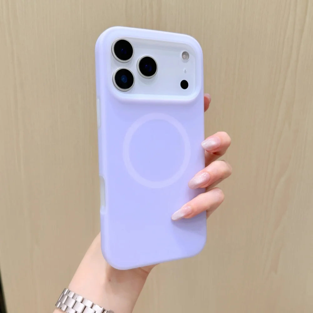 Candy Color MagSafe Liquid Silicone iPhone Case