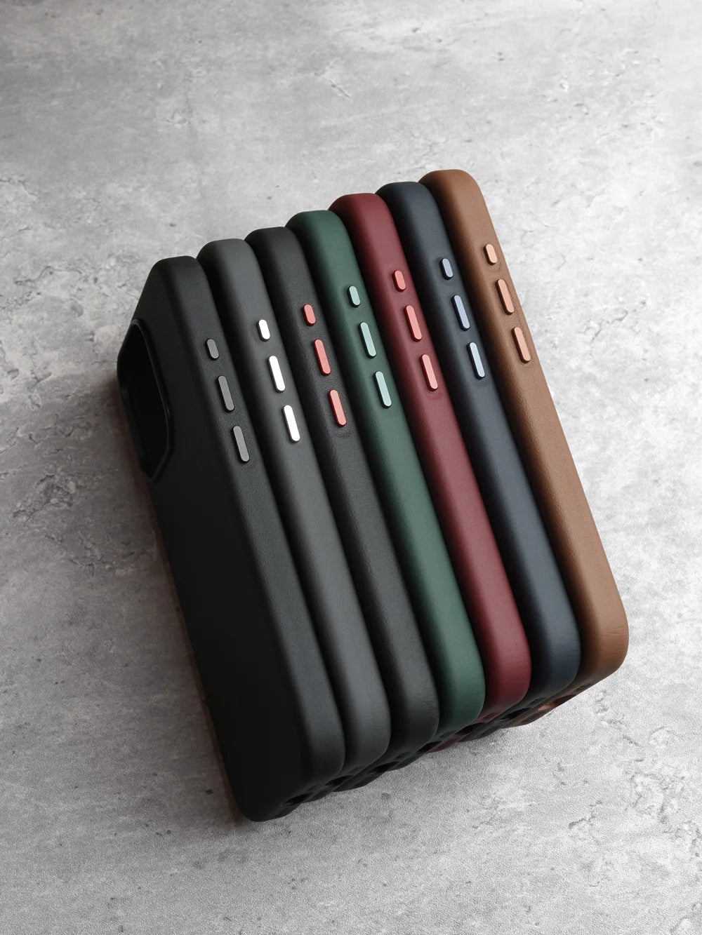 YMW Italian Nappa Genuine Leather Case for iPhone