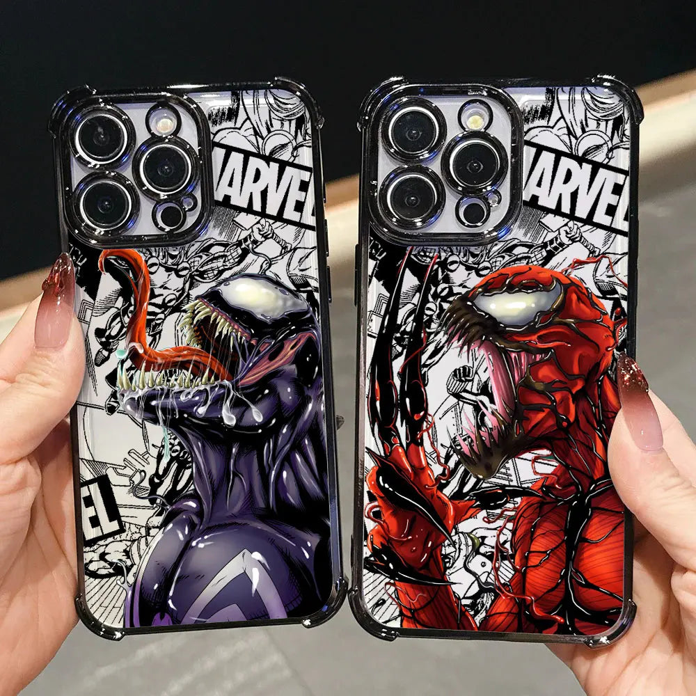Venom Marvel Cool Luxury Shockproof Case For iPhone