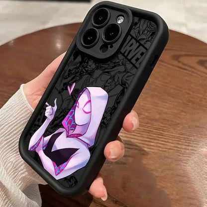 Spider Man Spider Gwen Marvel Case For Apple iPhone