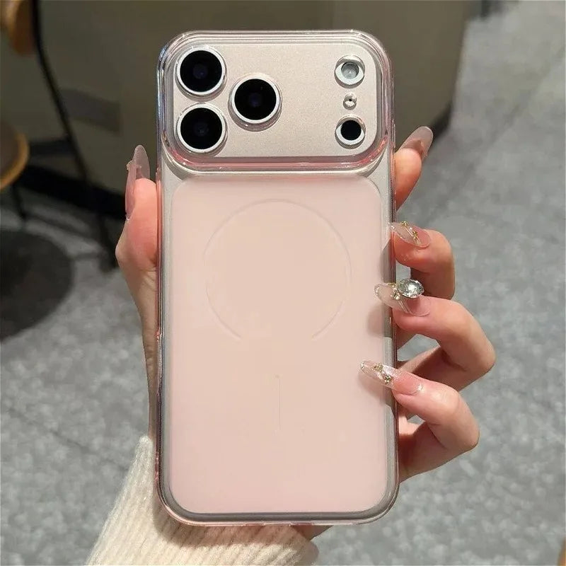 Luxury Ultra Slim Translucent Soft Silicone Phone Case For iPhone Lens Protection Matte Cover