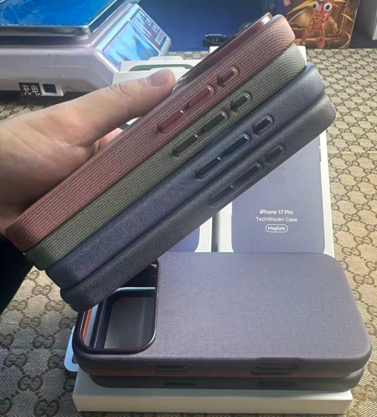 MagSafe Tech-Woven iPhone 17 Pro Max Case With Animation