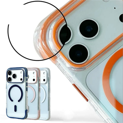 Original Airbag Anti- Drop Clear Magnetic Suction Case For iPhone