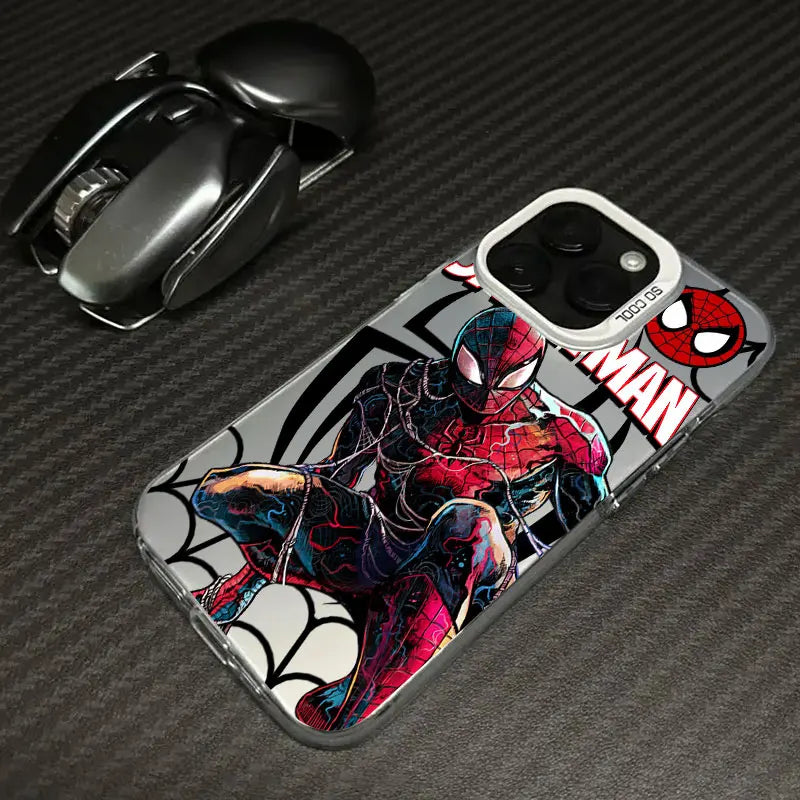 Marvel Spderman Venom Art Phone Case For iPhone