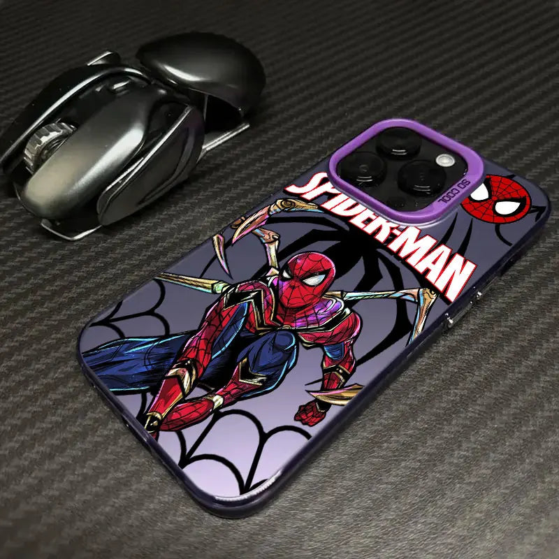 Marvel Spderman Venom Art Phone Case For iPhone