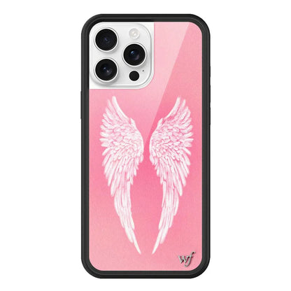 Wildflower Angel Baby Wings Cartoon Phone Case For iPhone