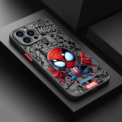 Luxury Cool Marvel Spider Man Venom Phone Case For iPhone