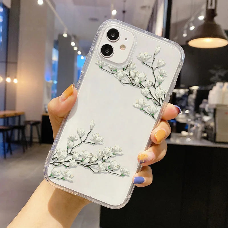 Daisy Flowers Pattern Phone Case For iPhone