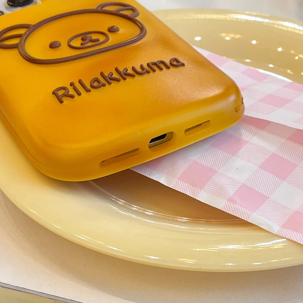 Pretzel Bread Bear Phone Case