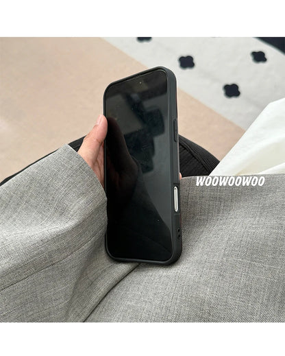 Stylish Personality Black Brown Amber Iceberg Pattern Magnetic For iPhone
