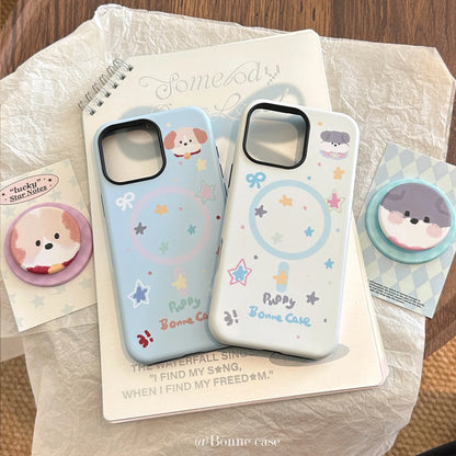 Cute Lucky Magnetic Stand Phone Case
