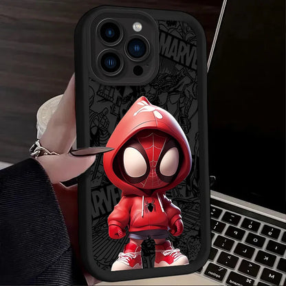 Marvel Spider Man Iron Man Version Case For iPhone