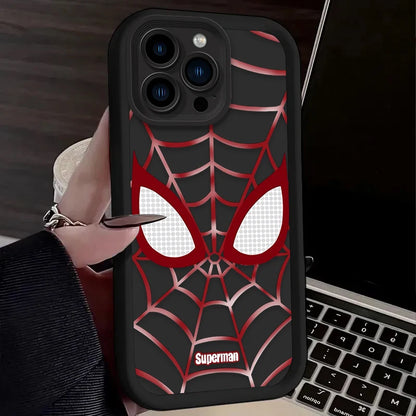Marvel Spider Man Pattern Case For iPhone