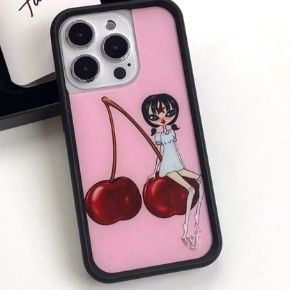 Hot 3D Cindy Kimberly Wildflower Anti- Fall Phone Case For iPhone