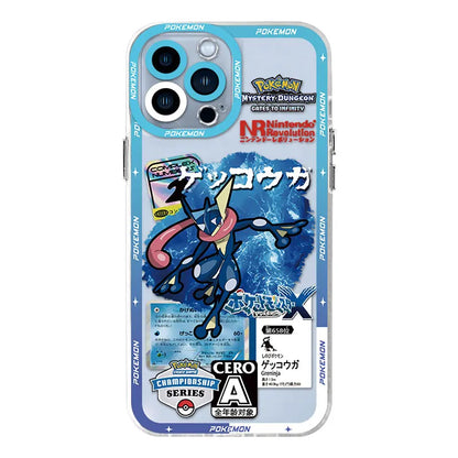 Anime Pokemon iPhone Case with Clear Protective Cover