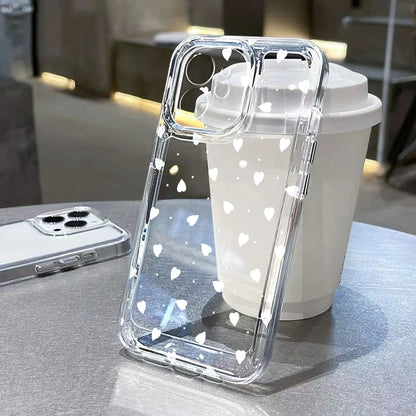 Colorful Love Heart Phone Case For iPhone