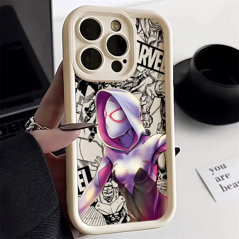 Spider Man Spider Gwen Marvel Case For Apple iPhone