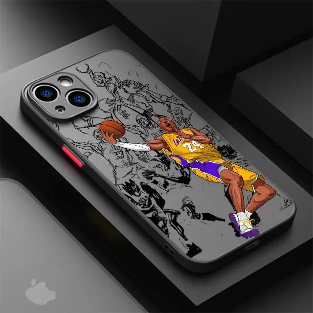 Cute Basketball Star Phone Case For iPhone