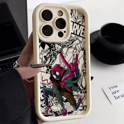 Spider Man Miles Morales Case For Apple iPhone
