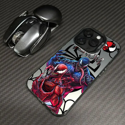Marvel Spderman Venom Art Phone Case For iPhone