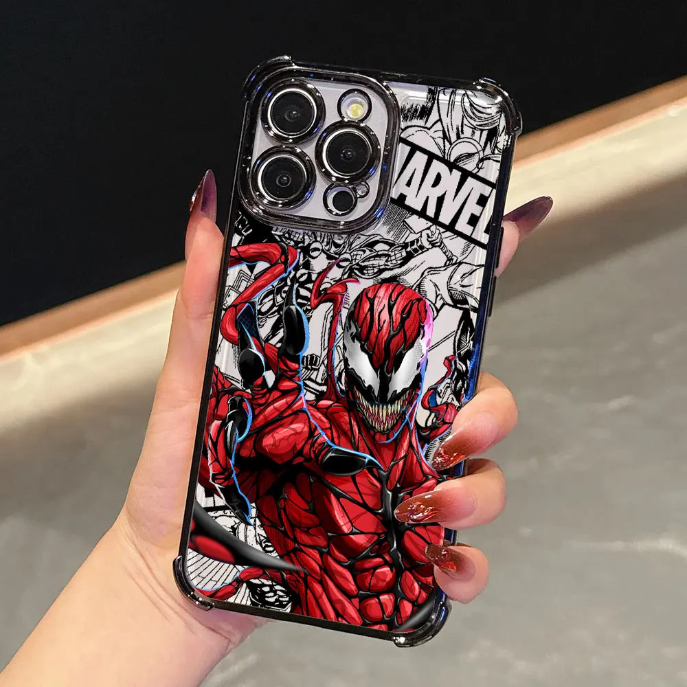 Venom Marvel Cool Luxury Shockproof Case For iPhone