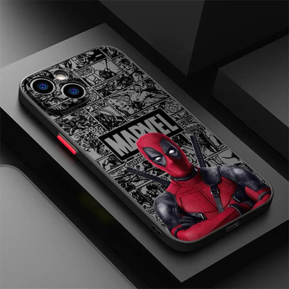 Marvel Funny Deadpool Case For iPhone