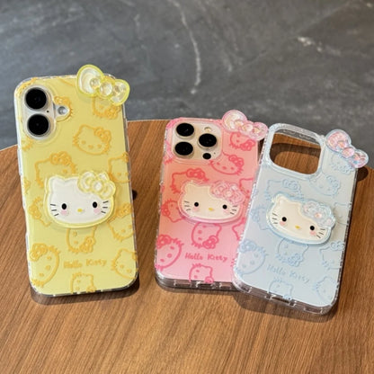 Candy 3D Bowknot Hello Kitty Phone Case
