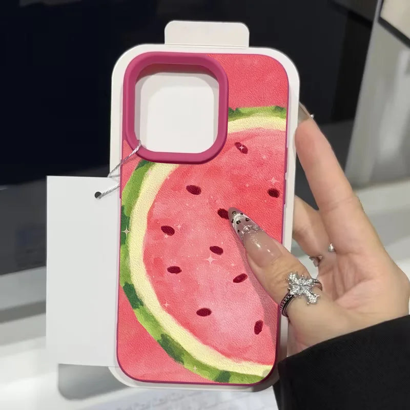 Summer Watermelon Pattern Compatible Phone Case