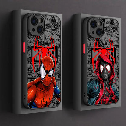 Spider Man Marvel Phone Case For iPhone Shockproof Cover