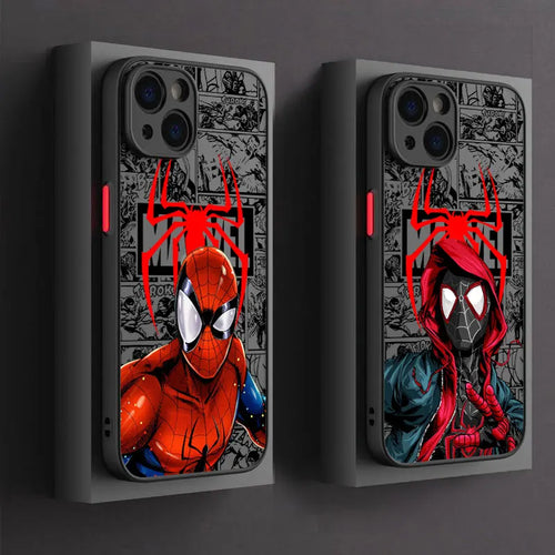 Spider Man Marvel Phone Case For iPhone Shockproof Cover