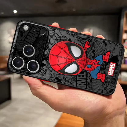 Cartoon Marvel Groot Spiderman Case For iPhone