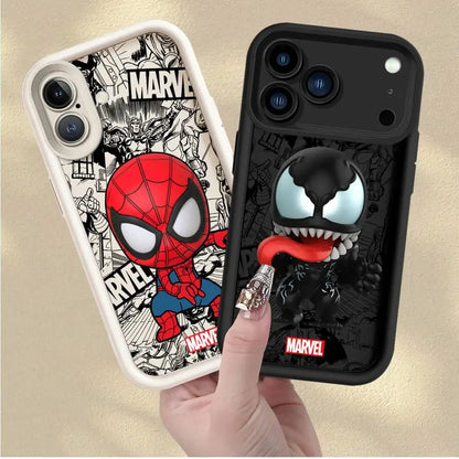 Marvel Sipiderman Venom Soft Cover Case For iPhone