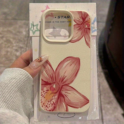Pink Flower Part Pattern Suitable For iPhone