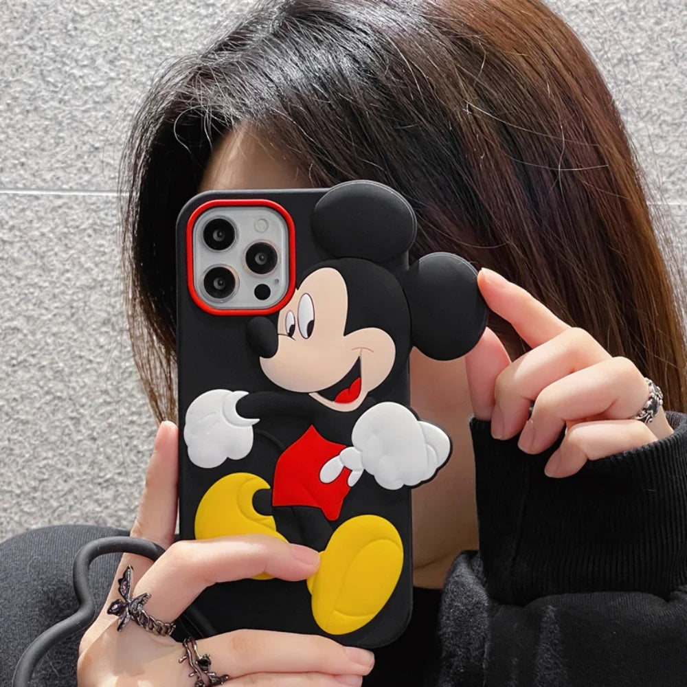 3D Cartoon Anime Mickey Mouse Phone Cases For IPhone
