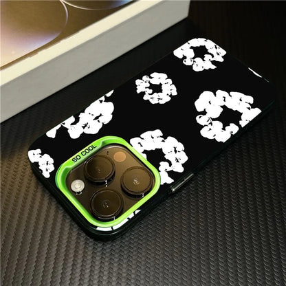 Luxury Denim Tears Phone Case For iPhone Candy Matte Shockproof Back Cover