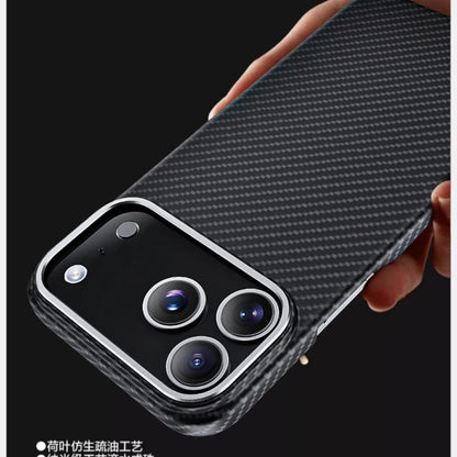 Slim Kevlar Carbon Fiber Anti-Fingergrint Case For iPhone