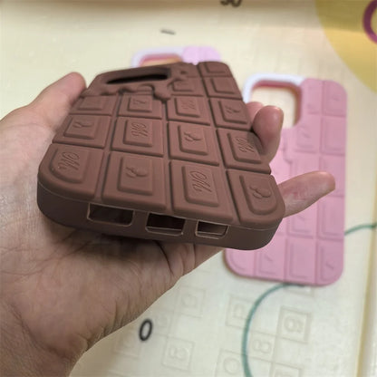 Cartoon Realistic Chocolate Mickey Minnie Mouse Phone Case