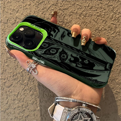 Demon Slayer Matte Shockproof Phone Case For iPhone