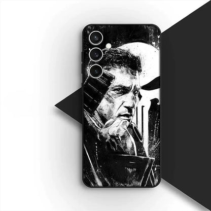 Cover For Apple iPhone The Punisher Marvel Skull